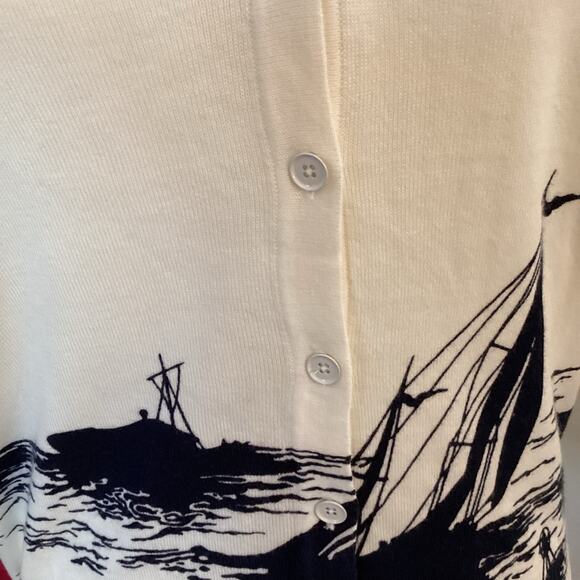 Talbots S Small Short Sleeve Summer Sweater For A Day in New England. Preloved. - Picture 4 of 6